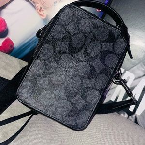 COACH CROSSBODY WITH ADJUSTABLE STRAP & TOP HANDLE. brand new with tags